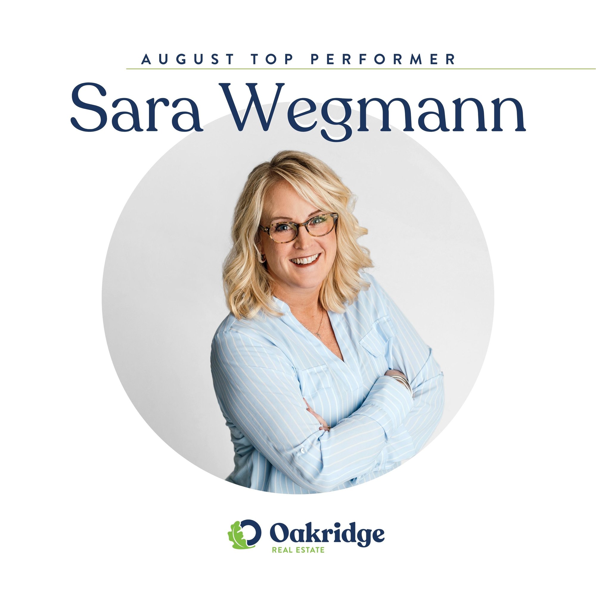 Sara Wegmann Oakridge Real Estate Top Performer